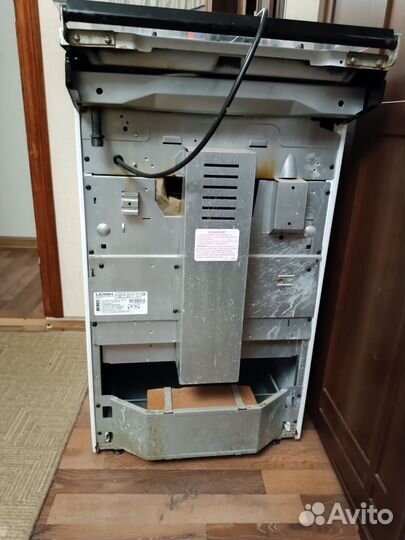 Газовая плита с электрической духовкой