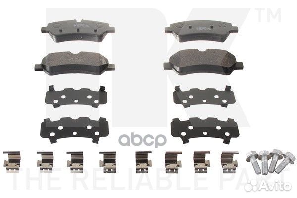 Колодки тормозные 222578 Nk