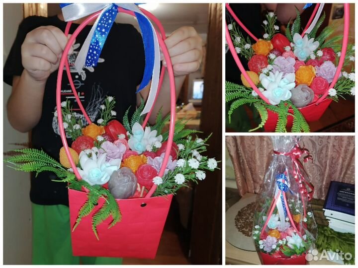 Букет из мыла