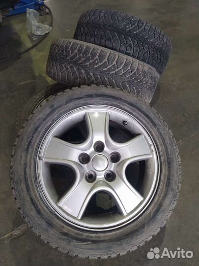 Литые диски r16 5x114 3 с резиной