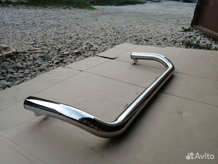 Защита бампера Hyndai Tuscan хром новая