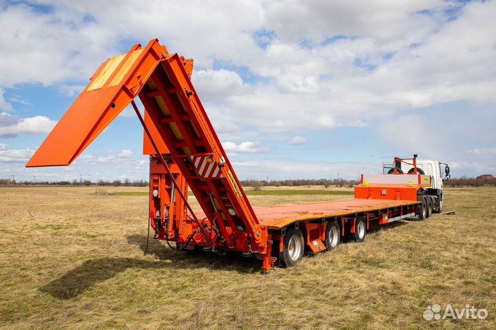 Полуприцеп трал (тяжеловоз) Juterborg 985234, 2023