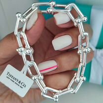 Браслет Tiffany из звеньев. Серебро