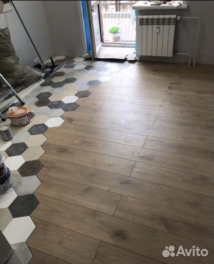 Укладка Кварцвинила, Плитки пвх, Ламината