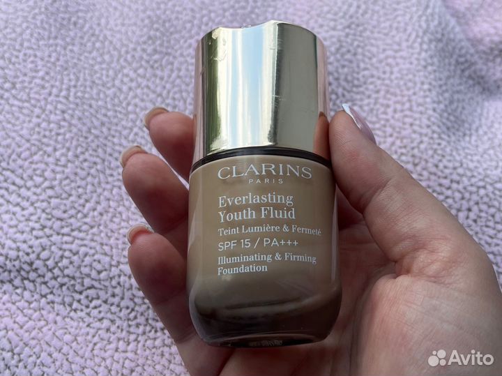 Крем тональный флюид Clarins