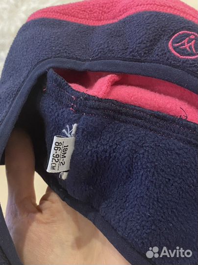 Комплект шапка и снуд для девочки