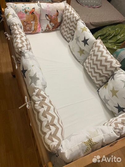 Бортики в кроватку