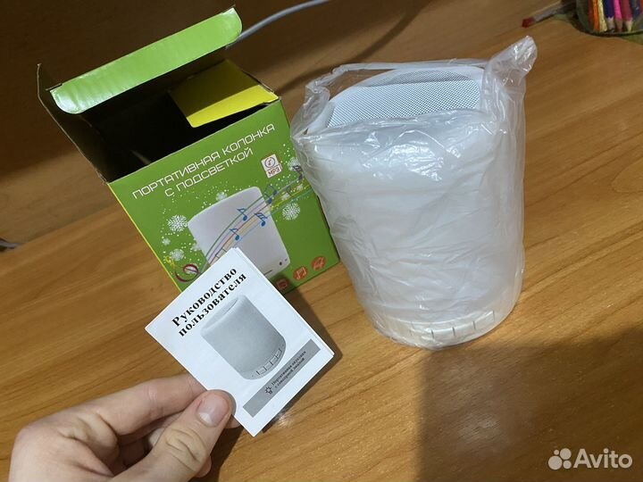 Ночник с bluetooth колонкой