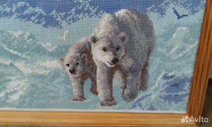 Картина вышитая крестом