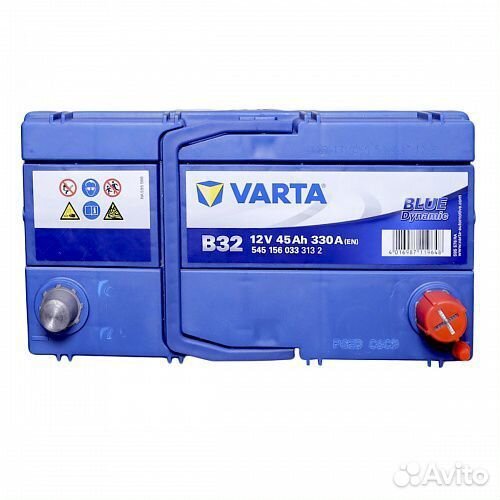 Аккумулятор varta blue dynamic b32