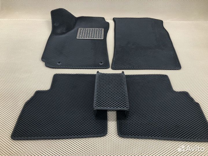 Коврики EVA (ева) Kia Seltos + подпятник