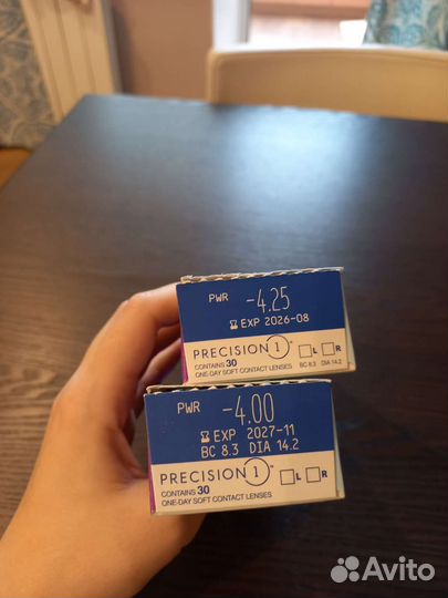 Линзы контактные Alcon precision