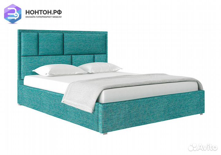 Кровать Стокгольм с подъемным механизмом рогожка м