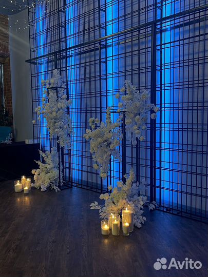 Фотозона из пайеток