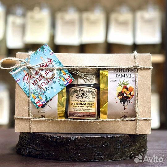 Вкусный и полезный подарок на новый год