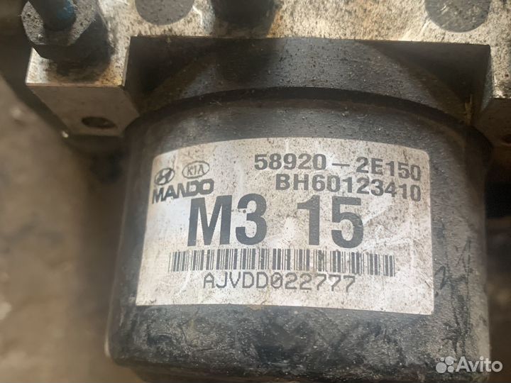 Блок абс hyundai tucson 1 2.7