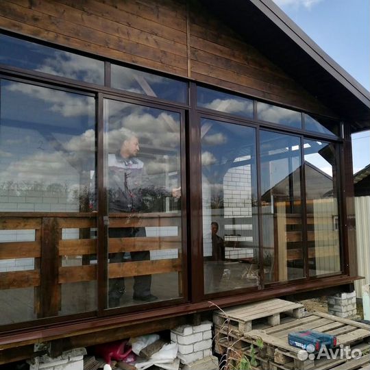 Остекление беседок, веранд