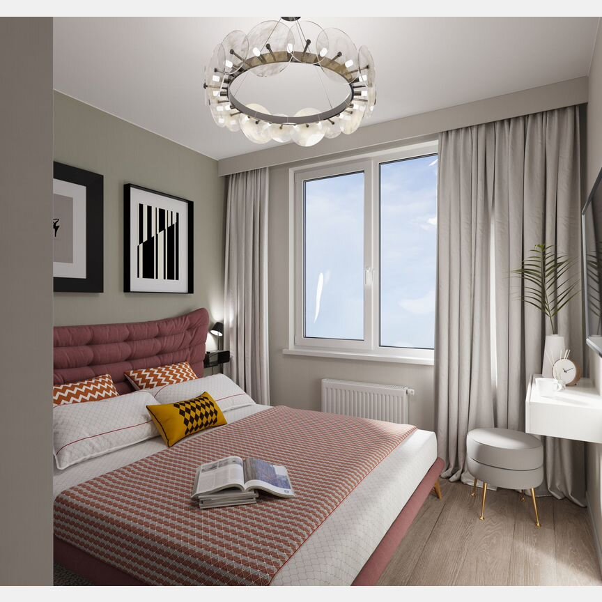 1-к. квартира, 34 м², 2/7 эт.