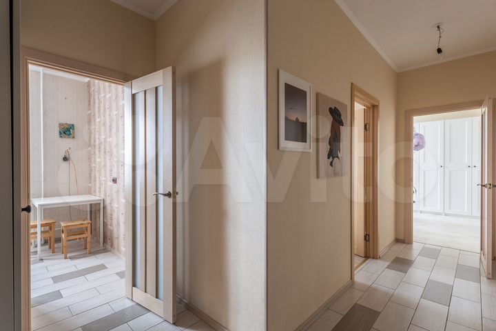 2-к. квартира, 55,4 м², 6/10 эт.