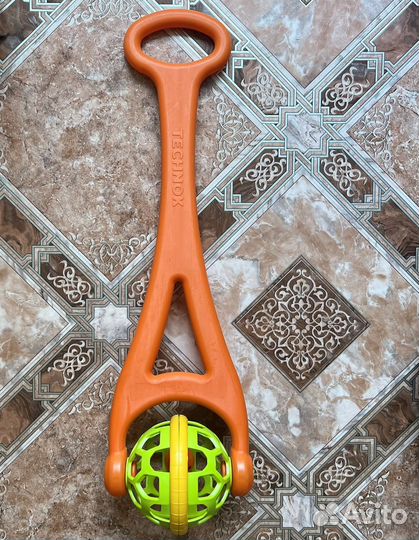 Детская каталка с ручкой