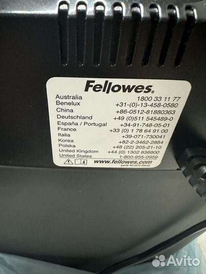 Уничтожитель (шредер) fellowes 36С