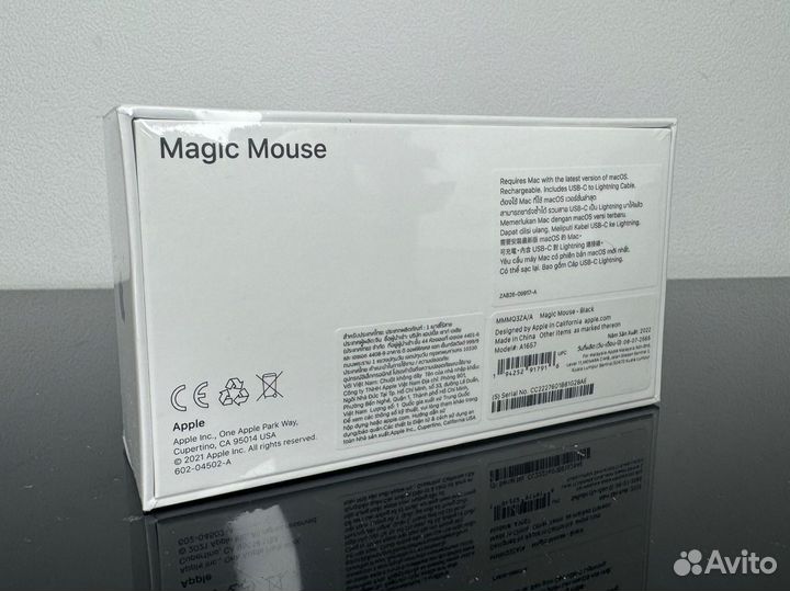 Apple Magic Mouse 3 черная (оригинал)