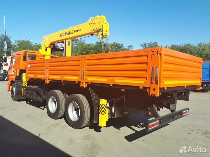 КамАЗ 65115-3094-48 с КМУ, 2023