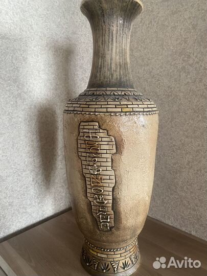 Ваза напольная керамическая