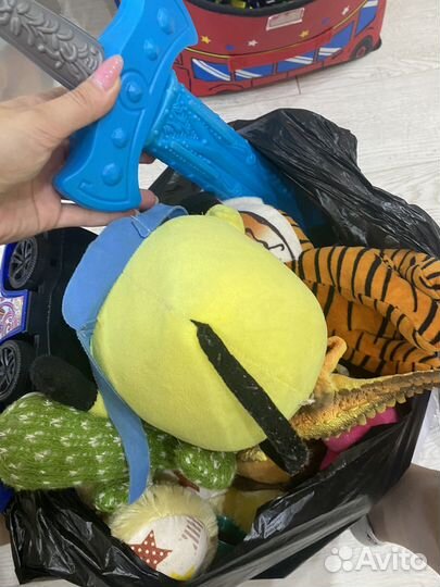 Пакет с игрушками