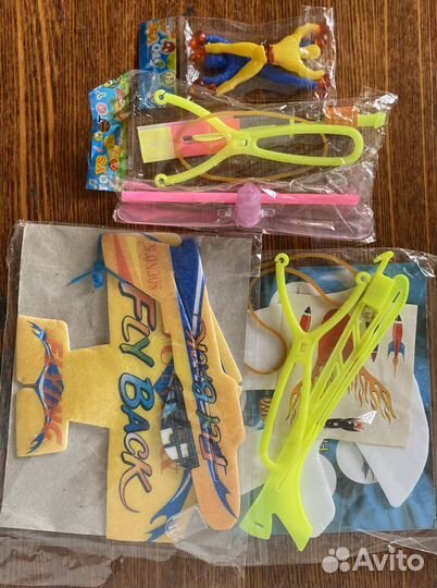 Детские игрушки пакетом для мальчика