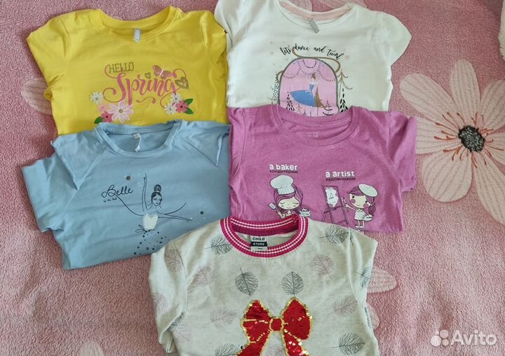 Вещи пакетом на девочку