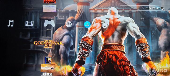 Sony PS3 Slim. 160 Gb. 30 игр. Вариант 3