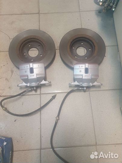 Передние тормоза комплект Ниссан qashqai j10