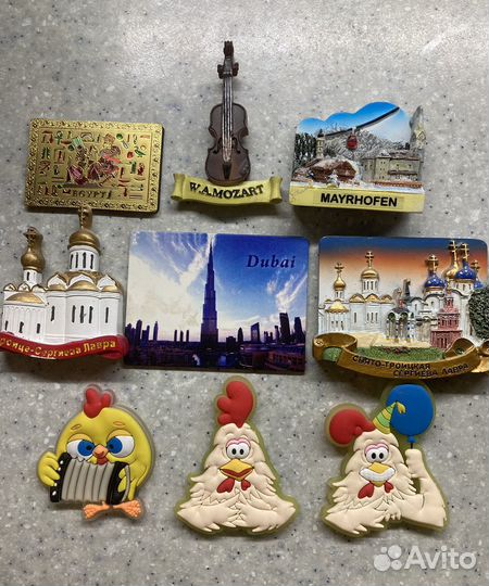 Магнитики на холодильник