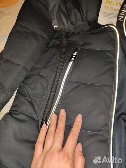 Куртка зимняя женская 42 44 размер длинная