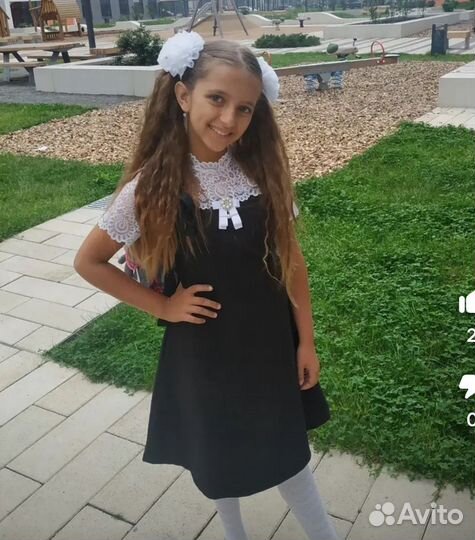 Школьное платье 134