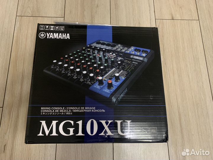 Микшерный пульт yamaha mg10xu