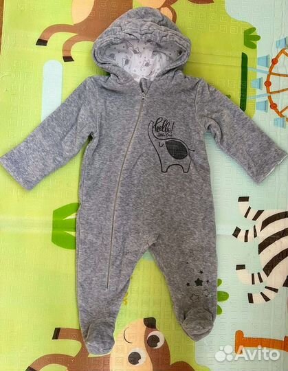 Вещи детские, комбинезон весенний, обувь