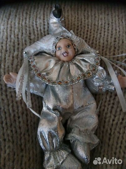 Бусы Дед Мороз Ангелы Свечи Ёлочные Игрушки