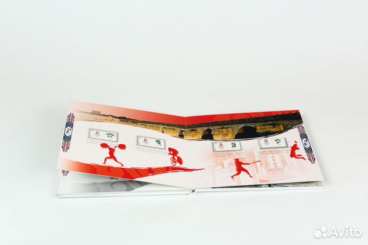 Марки. Олимпиада в Пекине 2008. Альбом