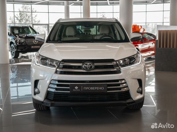 Toyota Highlander 3.5 AT, 2017, 141 836 км