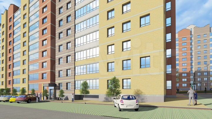 1-к. квартира, 35,1 м², 7/10 эт.