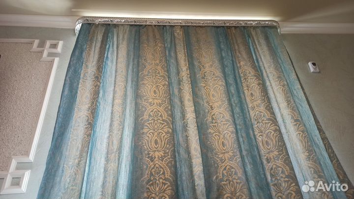 Комплект шторы тюль + гардины