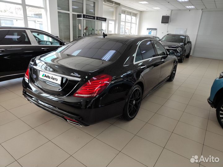 Mercedes-Benz S-класс 4.7 AT, 2014, 60 900 км