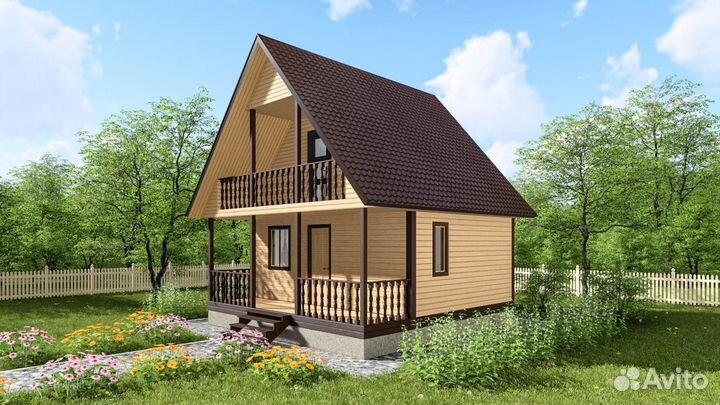 Баня из бруса под ключ