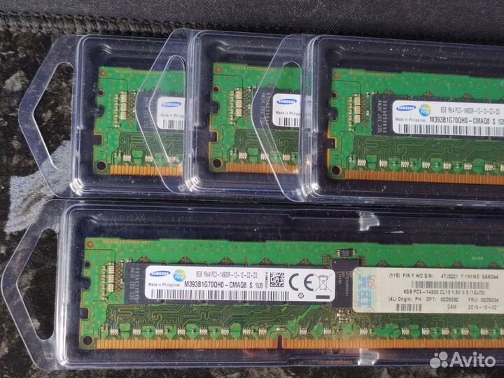 Оперативная память Samsung ddr3 8 16 32Gb 1866Mhz