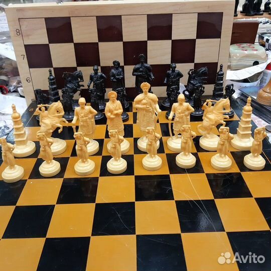 Шахматы СССР сувенирные