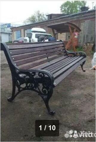 Парковая скамья уличная