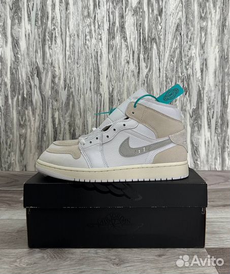 Air Jordan 1 Mid Craft «Light Orewood Brown»