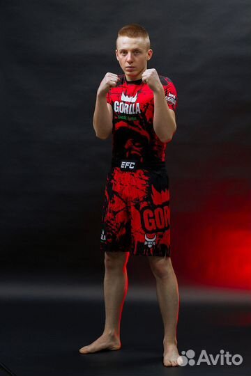 Комплект(футболка и шорты) Gorilla Red